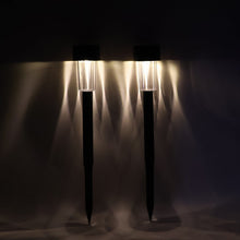 Solar - Powered LED Garden Spike Light Set (31x5cm / 2 Pc) - justgrabit.in | Just Grab It