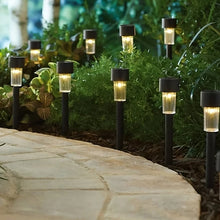 Solar - Powered LED Garden Spike Light Set (31x5cm / 2 Pc) - justgrabit.in | Just Grab It