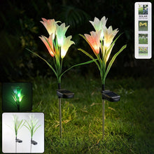 Solar Garden Flower Lights - (2Pc Set) - justgrabit.in | Just Grab It