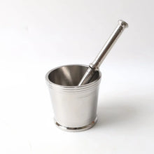 Heavy Duty Stainless Steel Mortar and Pestle Set for Kitchen, Khalbatta Set (2 Pc Set) - Justgrabit Inc.