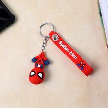 Cute Cartoon Silicone 3D Key Chain with Metal Hook & Strap (Pack of 1) - justgrabit.in | Just Grab It