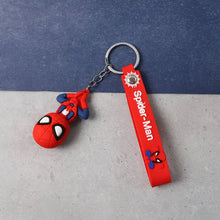 Cute Cartoon Silicone 3D Key Chain with Metal Hook & Strap (Pack of 1) - justgrabit.in | Just Grab It