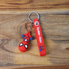 Cute Cartoon Silicone 3D Key Chain with Metal Hook & Strap (Pack of 1) - justgrabit.in | Just Grab It