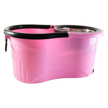Quick Spin Mop With Steel Spin, Bucket Floor Cleaning, Easy Wheels & Big Bucket, Floor Cleaning Mop with Bucket - Justgrabit Inc.