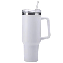 Premium Stainless Steel Vacuum Insulated Travel Mug Tumbler (890ML / 1 Pc / Mix Color) - justgrabit.in | Just Grab It
