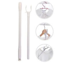 Premium Long Reach Clothes Hook Rod (120 cm, 1 Pc) - justgrabit.in | Just Grab It