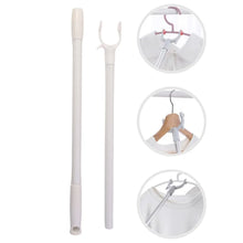 Premium Long Reach Clothes Hook Rod (86 cm, 1 Pc) - justgrabit.in | Just Grab It