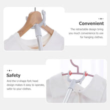 Premium Long Reach Clothes Hook Rod (86 cm, 1 Pc) - justgrabit.in | Just Grab It