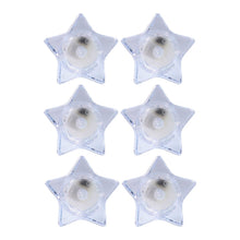 Flameless Star - Shaped LED Candles (6 Pc / Set) - justgrabit.in | Just Grab It