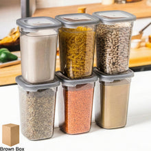 Plastic Multipurpose Kitchen Storage / fridge Container (1200 ML, 6 Pc) - justgrabit.in | Just Grab It