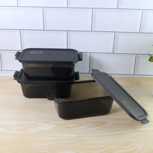 Rectangular Food Storage Containers - (3 Pc / Set) - justgrabit.in | Just Grab It