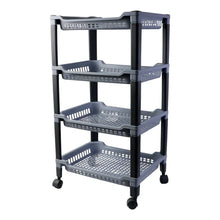 Apex 4 - Layer Big Multipurpose Plastic Storage Rack - justgrabit.in | Just Grab It