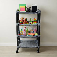 Apex 4 - Layer Big Multipurpose Plastic Storage Rack - justgrabit.in | Just Grab It