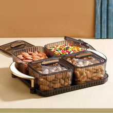 Liger Luxury Delight 4 - Piece Dryfruit Storage Box (1 Set) - justgrabit.in | Just Grab It