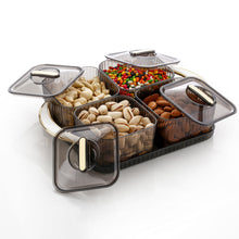 Liger Luxury Delight 4 - Piece Dryfruit Storage Box (1 Set) - justgrabit.in | Just Grab It