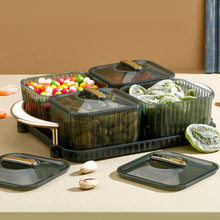 Liger Luxury Delight 4 - Piece Dryfruit Storage Box (1 Set) - justgrabit.in | Just Grab It