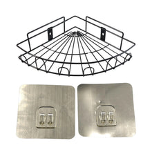Wall - Mounted Corner Bathroom Storage Rack (1 Pc) - justgrabit.in | Just Grab It