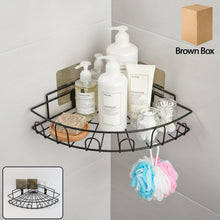 Wall - Mounted Corner Bathroom Storage Rack (1 Pc) - justgrabit.in | Just Grab It