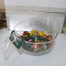 Supermom Multipurpose Transparent Plastic Bowl / Basket with Handle (1 Pc) - Justgrabit Inc.