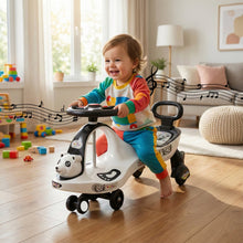 Baby Magic Swing Car Ride - On Toy with Music (1 Pc) - justgrabit.in | Just Grab It