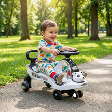 Baby Magic Swing Car Ride - On Toy with Music (1 Pc) - justgrabit.in | Just Grab It