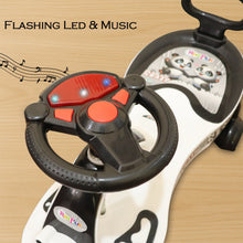Baby Magic Swing Car Ride - On Toy with Music (1 Pc) - justgrabit.in | Just Grab It