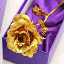 Luxury Decorative Gold Plated Artificial Golden Rose with Premium Box - justgrabit.in | Just Grab It