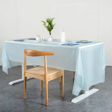 Waterproof Disposable Plastic Table Cover 137 × 183 cm - justgrabit.in | Just Grab It