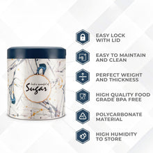 Multipurpose Plastic Tea Coffee Sugar Storage Container (3 Pc Set) - justgrabit.in | Just Grab It