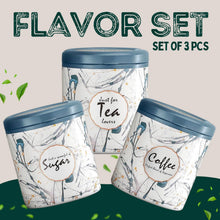Multipurpose Plastic Tea Coffee Sugar Storage Container (3 Pc Set) - justgrabit.in | Just Grab It