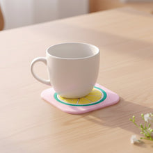 Premium Silicone Drink Coaster (1 Pc, 8×8 cm / Mix Design) - justgrabit.in | Just Grab It