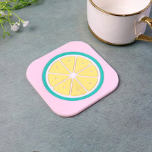 Premium Silicone Drink Coaster (1 Pc, 8×8 cm / Mix Design) - justgrabit.in | Just Grab It