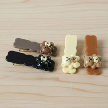 Cute Teddy Bear Decorative Snap Hair Clips Set (4 Pc) - justgrabit.in | Just Grab It