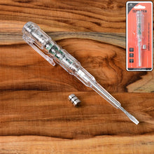 Electrical Detector Slotted Screwdriver With Small Batteries (1 Pc) - Justgrabit Inc.