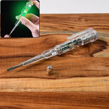 Electrical Detector Slotted Screwdriver With Small Batteries (1 Pc) - Justgrabit Inc.