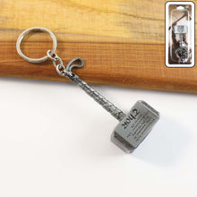 Big Metal Hammer Shape Keychain (1 Pc) - justgrabit.in | Just Grab It