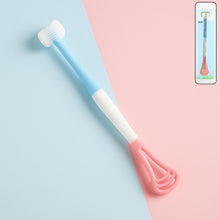 2 - in - 1 Baby Tongue Cleaner and Oral Massager Stick with Soft Silicone Brush Head - justgrabit.in | Just Grab It