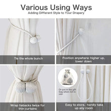 Magnetic Curtain Tiebacks - (2 Pc / Set) - justgrabit.in | Just Grab It