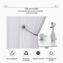 Magnetic Curtain Tiebacks - (2 Pc / Set) - justgrabit.in | Just Grab It