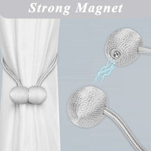 Magnetic Curtain Tiebacks - (2 Pc / Set) - justgrabit.in | Just Grab It