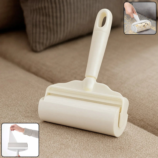 Extra - Wide Lint Roller 23 × 20 cm Handle & Barrel - (1 Pc) - justgrabit.in | Just Grab It
