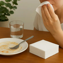 Freshee Premium Ultra - Soft Disposable Paper Napkins — 50 Pc (23 x 25 cm) - justgrabit.in | Just Grab It