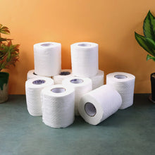 Toilet Tissue Rolls – Soft Embossed Bathroom Tissue, 220 Sheets × 10 Rolls - justgrabit.in | Just Grab It