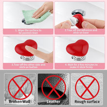 Heart - shaped Knob Pulls Toilet Press Button (4 Pc) - justgrabit.in | Just Grab It