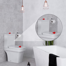 Heart - shaped Knob Pulls Toilet Press Button (4 Pc) - justgrabit.in | Just Grab It