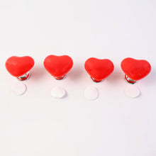 Heart - shaped Knob Pulls Toilet Press Button (4 Pc) - justgrabit.in | Just Grab It