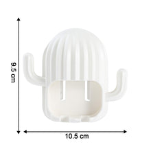 Wall Mounted Cactus - Shape Toothbrush Holder (1 Pc) - justgrabit.in | Just Grab It