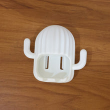 Wall Mounted Cactus - Shape Toothbrush Holder (1 Pc) - justgrabit.in | Just Grab It