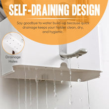 Wall Mounted 3 Compartment Toothbrush Holder with Adhesive Installation (1 Pc) - justgrabit.in | Just Grab It