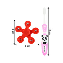 Kids Toothbrush and Fidget Spinner Toy Set - justgrabit.in | Just Grab It